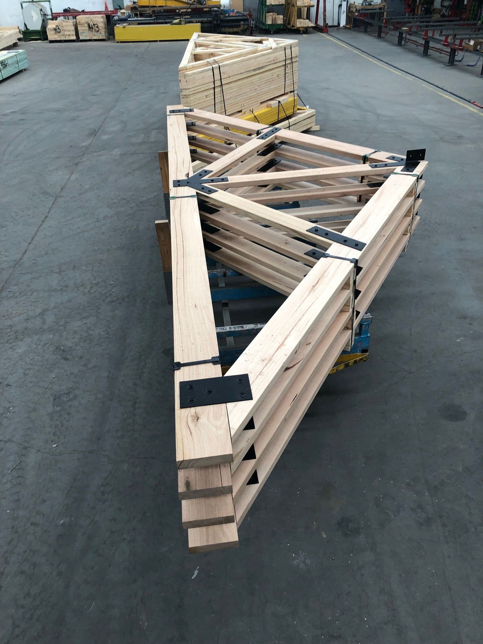 Factory Floor — Truss Packages