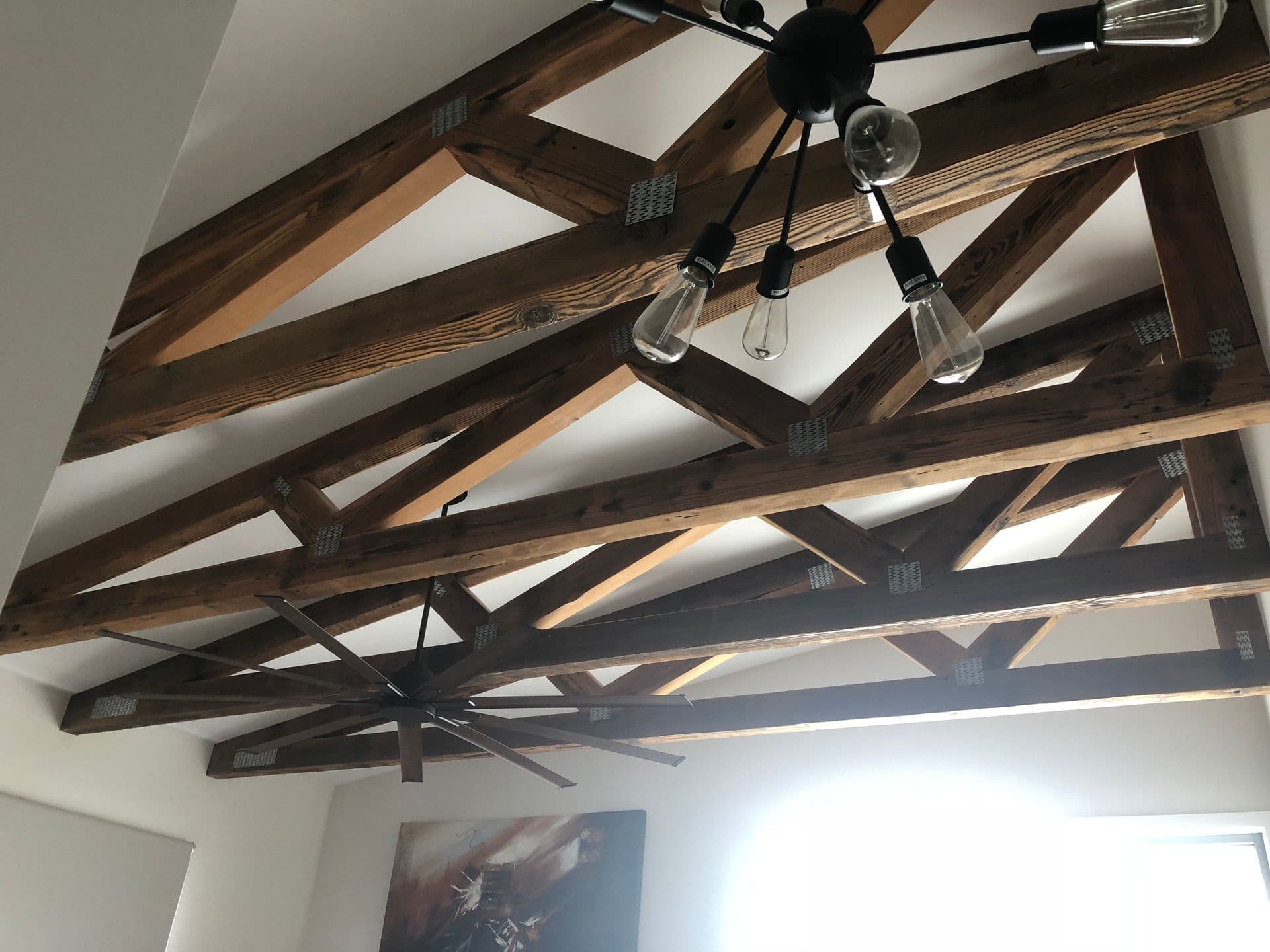 Exposed Architectural Trusses