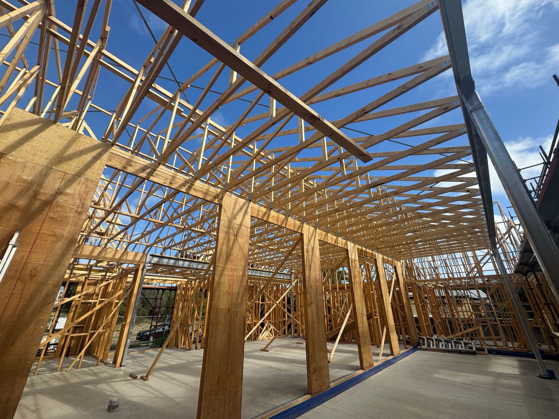 Precision timber framing by The Truss People Melbourne