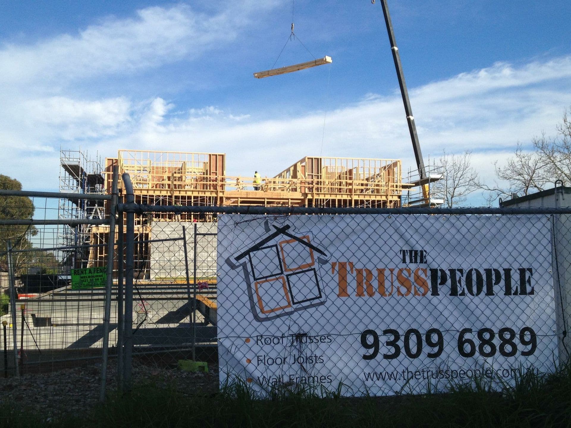 Crane Lift On-Site